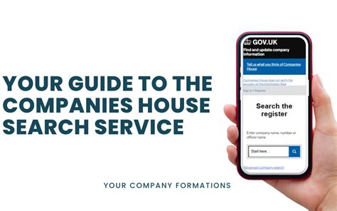 Searching the Companies House register .